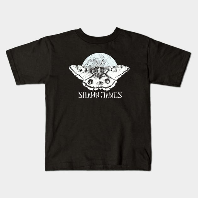 Shawn James Merch Moth Lovely Kids T-Shirt by Stephensb Dominikn